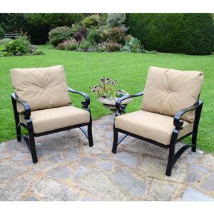 Rosalind Wheeler Avignon Deluxe Metal Lounge Chairs Black 84cm H X 71cm W X 78cm D Rosalind Wheeler Avignon Deluxe Metal Lounge Chairs Black 84cm H X 71cm W X 78cm D