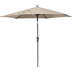 Sol 27 Outdoor Hatten Riva Traditional Round Parasol Champagne 232cm H x 250cm W x 250cm D Sol 27 Outdoor Hatten Riva Traditional Round Parasol Champagne 232cm H x 250cm W x 250cm D