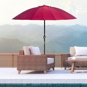 Sol 27 Outdoor Aarun 2.5m Traditional Parasol Wine Red 240cm H X 279cm W X 279cm D Sol 27 Outdoor Aarun 2.5m Traditional Parasol Wine Red 240cm H X 279cm W X 279cm D