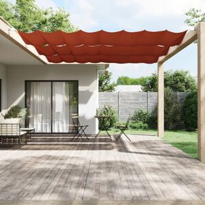 Dakota Fields Alimatou Vertical 1.5m W x 8m D Patio Awning Terracotta 140cm H X 800cm W X 800cm D Dakota Fields Alimatou Vertical 1.5m W x 8m D Patio Awning Terracotta 140cm H X 800cm W X 800cm D
