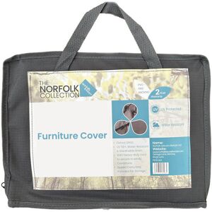 Leisure 6 Seater Dining Cover Grey 80cm H x 130cm W x 210cm D Leisure 6 Seater Dining Cover Grey 80cm H x 130cm W x 210cm D