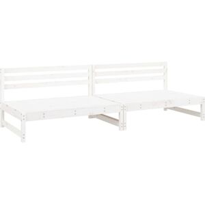 Lily Manor Garden Middle Sofas 2 Pcs Solid Wood Pine White Pine 70cm H X 120cm W X 84cm D Lily Manor Garden Middle Sofas 2 Pcs Solid Wood Pine White Pine 70cm H X 120cm W X 84cm D