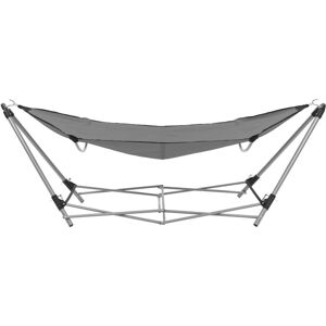 Freeport Park Foldable Camping Hammock with Stand Grey 70cm H X 76cm W X 241cm L Freeport Park Foldable Camping Hammock with Stand Grey 70cm H X 76cm W X 241cm L