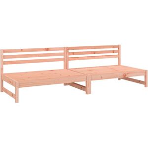 Lily Manor Garden Middle Sofas 2 Pcs Solid Wood Pine Brown 70cm H X 120cm W X 84cm D Lily Manor Garden Middle Sofas 2 Pcs Solid Wood Pine Brown 70cm H X 120cm W X 84cm D