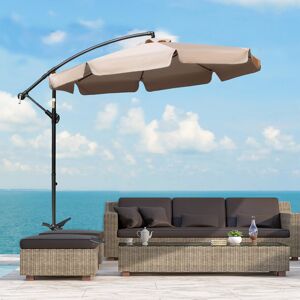 Dakota Fields 265 Umbrella Brown 265cm H X 265cm W X 265cm D Dakota Fields 265 Umbrella Brown 265cm H X 265cm W X 265cm D