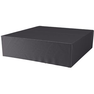 Symple Stuff Jayant Patio Table Cover Anthracite 70cm H X 220cm W X 220cm D Symple Stuff Jayant Patio Table Cover Anthracite 70cm H X 220cm W X 220cm D