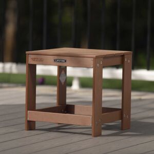 Lifetime Outdoor Furnitures Adirondack Table Brown Lifetime Outdoor Furnitures Adirondack Table Brown
