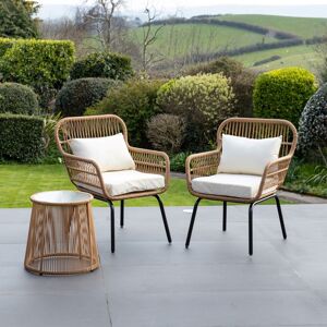 17 Stories Carbini 3 Piece Patio Bistro Set Brown 2 17 Stories Carbini 3 Piece Patio Bistro Set Brown 2