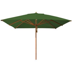 Freeport Park Yadira 3m Square Traditional Parasol Forest Green 300cm W X 300cm D Freeport Park Yadira 3m Square Traditional Parasol Forest Green 300cm W X 300cm D