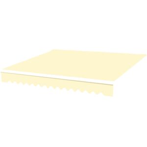 Dakota Fields Coralvine Replacement Fabric for Patio Awning Cream 4m W x 3m D Dakota Fields Coralvine Replacement Fabric for Patio Awning Cream 4m W x 3m D