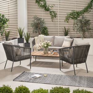 Sol 27 Outdoor Aarmaan 4 Seater Sofa Set Grey 4 Sol 27 Outdoor Aarmaan 4 Seater Sofa Set Grey 4