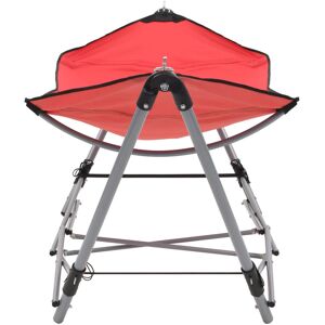 Symple Stuff Folding Camping Hammock with Stand Red 70cm H X 76cm W X 241cm L Symple Stuff Folding Camping Hammock with Stand Red 70cm H X 76cm W X 241cm L