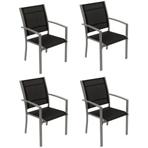 Dakota Fields Vreeland Stacking Garden Chair Silver 89cm H X 55cm W X 64cm D Dakota Fields Vreeland Stacking Garden Chair Silver 89cm H X 55cm W X 64cm D