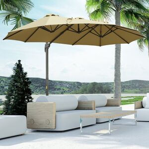 Freeport Park Blairstown 4.5m x 2.6m Rectangular Cantilever Parasol Brown 273cm H X 445cm W X 264cm D Freeport Park Blairstown 4.5m x 2.6m Rectangular Cantilever Parasol Brown 273cm H X 445cm W X 264cm D