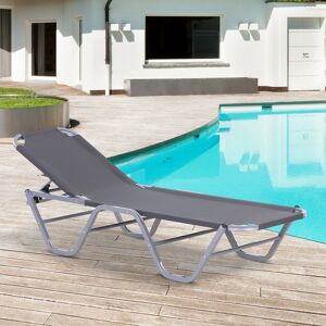Dakota Fields Wamblee Sun Lounger Silver 91cm H X 58.5cm W X 163cm L Dakota Fields Wamblee Sun Lounger Silver 91cm H X 58.5cm W X 163cm L