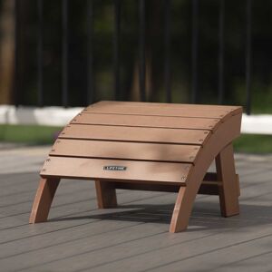 Lifetime Outdoor Furnitures Adirondack Ottoman Brown 35.5cm H X 98cm W X 52.7cm D Lifetime Outdoor Furnitures Adirondack Ottoman Brown 35.5cm H X 98cm W X 52.7cm D