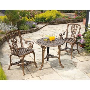 Sol 27 Outdoor Aamanee 2 Seater Bistro Set Bronze 2 Sol 27 Outdoor Aamanee 2 Seater Bistro Set Bronze 2