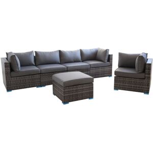 Ebern Designs Gwennaelle 5 - Person Conversation Set Nature/Grey 5 Ebern Designs Gwennaelle 5 - Person Conversation Set Nature/Grey 5