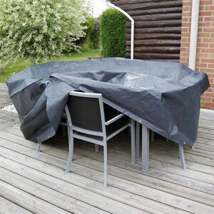 WFX Utility Nature Garden Patio Furniture Cover Protector UV-resistant PE Dark Grey gray 325 x 205 x 90 cm