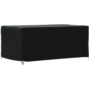 Vidaxl Garden Furniture Cover Black 172X113x73 Cm Waterproof 420D black 172cm W x 73cm H x 113cm D