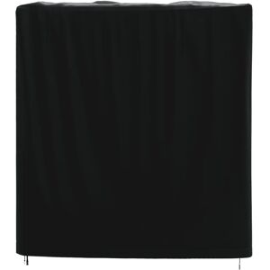 Vidaxl Garden Furniture Cover Black 172X113x73 Cm Waterproof 420D black 116cm W x 120cm H x 100cm D