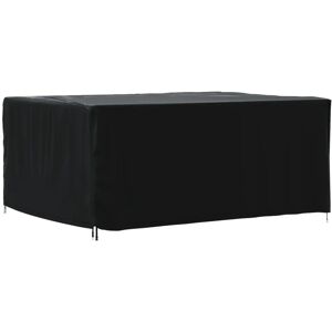 Vidaxl Garden Furniture Cover Black 172X113x73 Cm Waterproof 420D black 180cm W x 90cm H x 140cm D