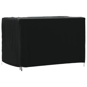 Vidaxl Garden Furniture Cover Black 172X113x73 Cm Waterproof 420D black 140cm W x 90cm H x 70cm D