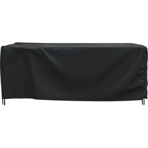 Vidaxl Garden Furniture Cover Black 172X113x73 Cm Waterproof 420D black 200cm W x 70cm H x 160cm D