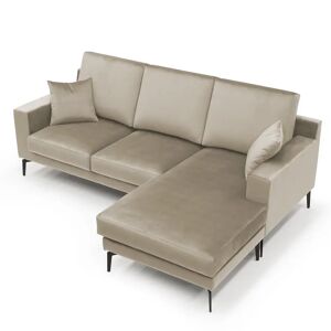 Zipcode Design Bengtson Sofa brown 94.0 H x 237.0 W x 163.0 D cm