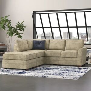 Zipcode Design Lilah Corner Sofa gray 100.0 H x 244.0 W x 230.0 D cm