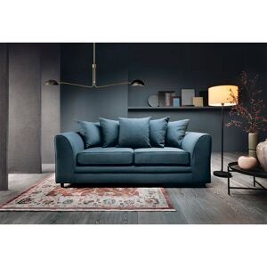 Abakus Direct Darcy 3 Seater Sofa blue 90.0 H x 180.0 W x 89.0 D cm