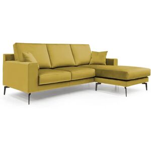 Zipcode Design Bengtson Sofa yellow 94.0 H x 237.0 W x 163.0 D cm