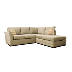 Zipcode Design Lilah Corner Sofa brown 100.0 H x 244.0 W x 230.0 D cm