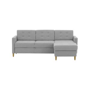 Zipcode Design Borger Reversible Sleeper Corner Sofa gray 86.0 H x 212.0 W x 154.0 D cm