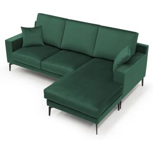 Zipcode Design Bengtson Sofa green 94.0 H x 237.0 W x 163.0 D cm