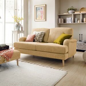 Abakus Direct Harper Sofa brown 78.0 H x 160.0 W x 103.0 D cm