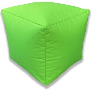 Beautiful Beanbags Pouffe green 40.0 H x 40.0 W x 40.0 D cm