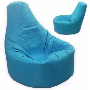 Ebern Designs Bean Bag Chair blue 95.0 H x 75.0 W x 75.0 D cm