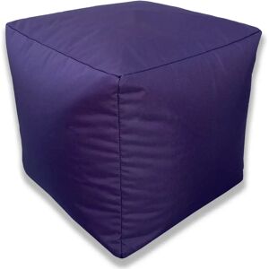 Beautiful Beanbags Pouffe indigo 40.0 H x 40.0 W x 40.0 D cm