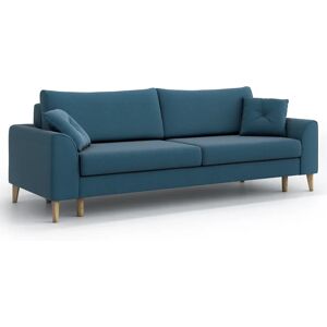 Zipcode Design Artesian 4 Seater Sofa Bed blue 85.0 H x 240.0 W x 95.0 D cm