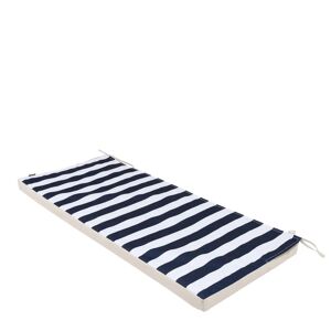 Bean Bag Bazaar Deck Stripe Outdoor Bench Pad (Set Of 4) 5.0 H x 108.0 W x 45.0 D cm