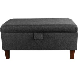 Beaumont 70Cm Rectangle Storage Ottoman gray 36.0 H x 70.0 W x 40.0 D cm