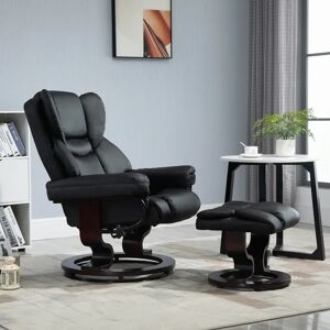 Ivy Bronx Recliner With Ottoman black 100.0 H x 80.0 W x 79.0 D cm