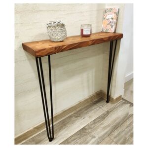 17 Stories Trimont Console Table brown/green 75.6 H x 100.0 W x 17.5 D cm