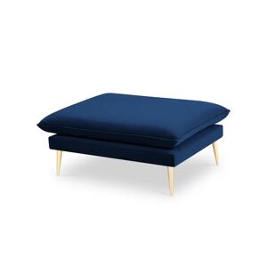 Canora Grey Adoraim 100Cm Wide Rectangle Footstool Ottoman blue 45.0 H x 100.0 W x 80.0 D cm