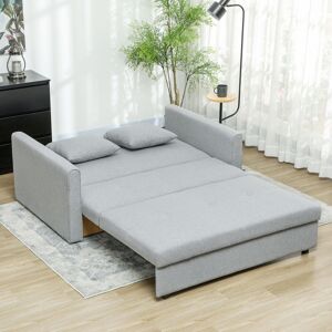 17 Stories Sofa Bed Light Grey 78cm H X 152cm W X 101cm D