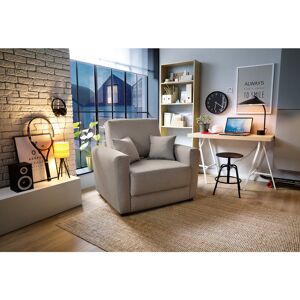 17 Stories Sumeko Single Sofa Bed Light Grey 241.3cm H X 105cm W X 95cm D
