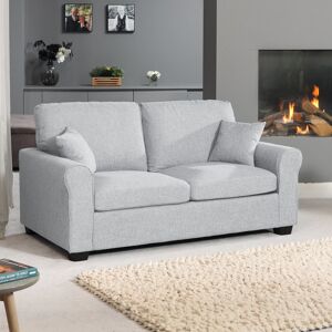 Latitude Run Alaziah Upholstered Sofa Bed Light Grey 75cm H X 162cm W X 75cm D