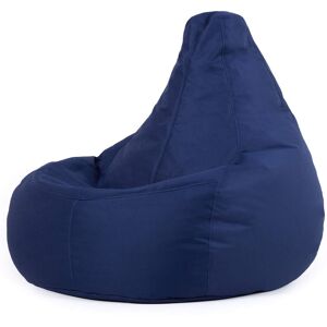 Ebern Designs Icon Recliner Broughtonville Bean Bag Chair Navy Blue Medium