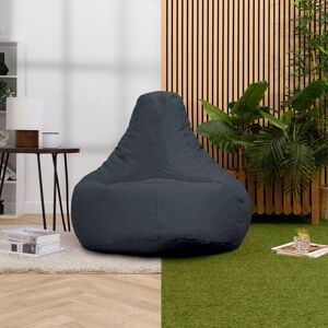 Ebern Designs Icon Recliner Broughtonville Bean Bag Chair Slate Grey Medium